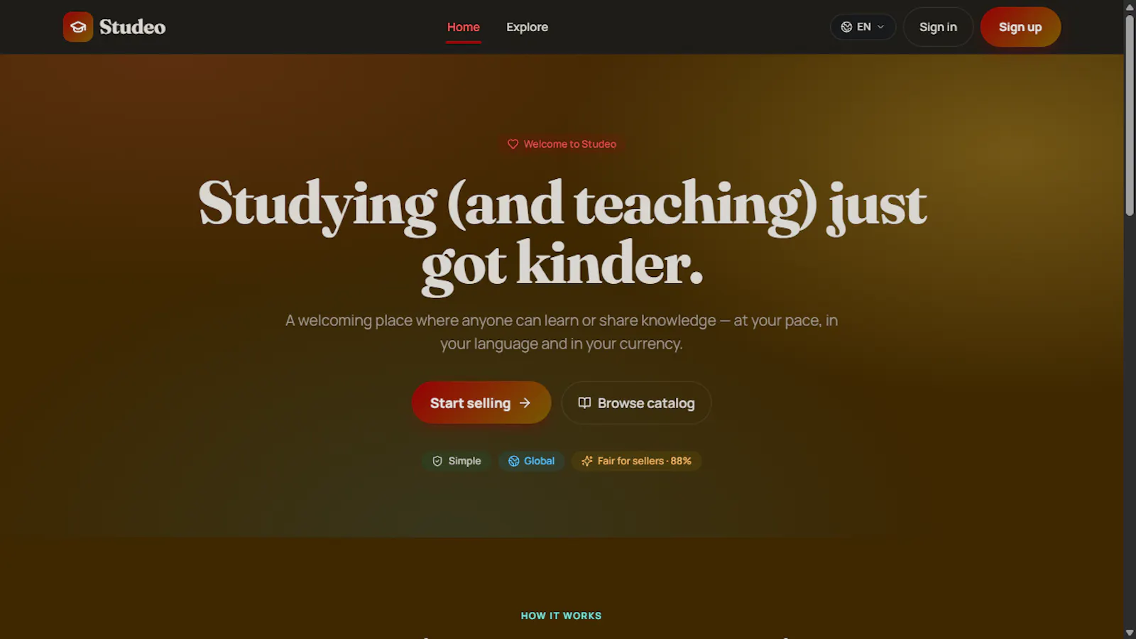 Studeo — Global Study Marketplace screenshot 1