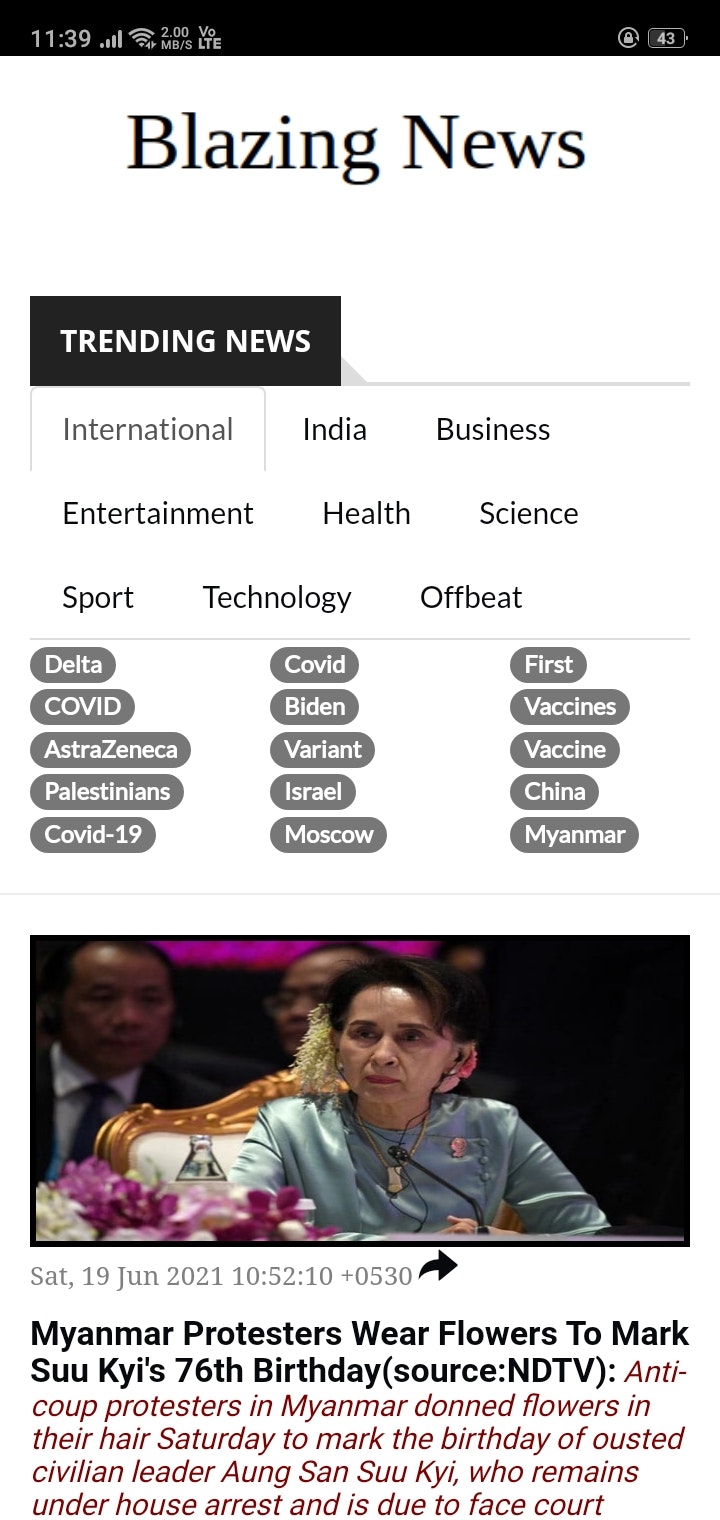 Blazing News gallery image