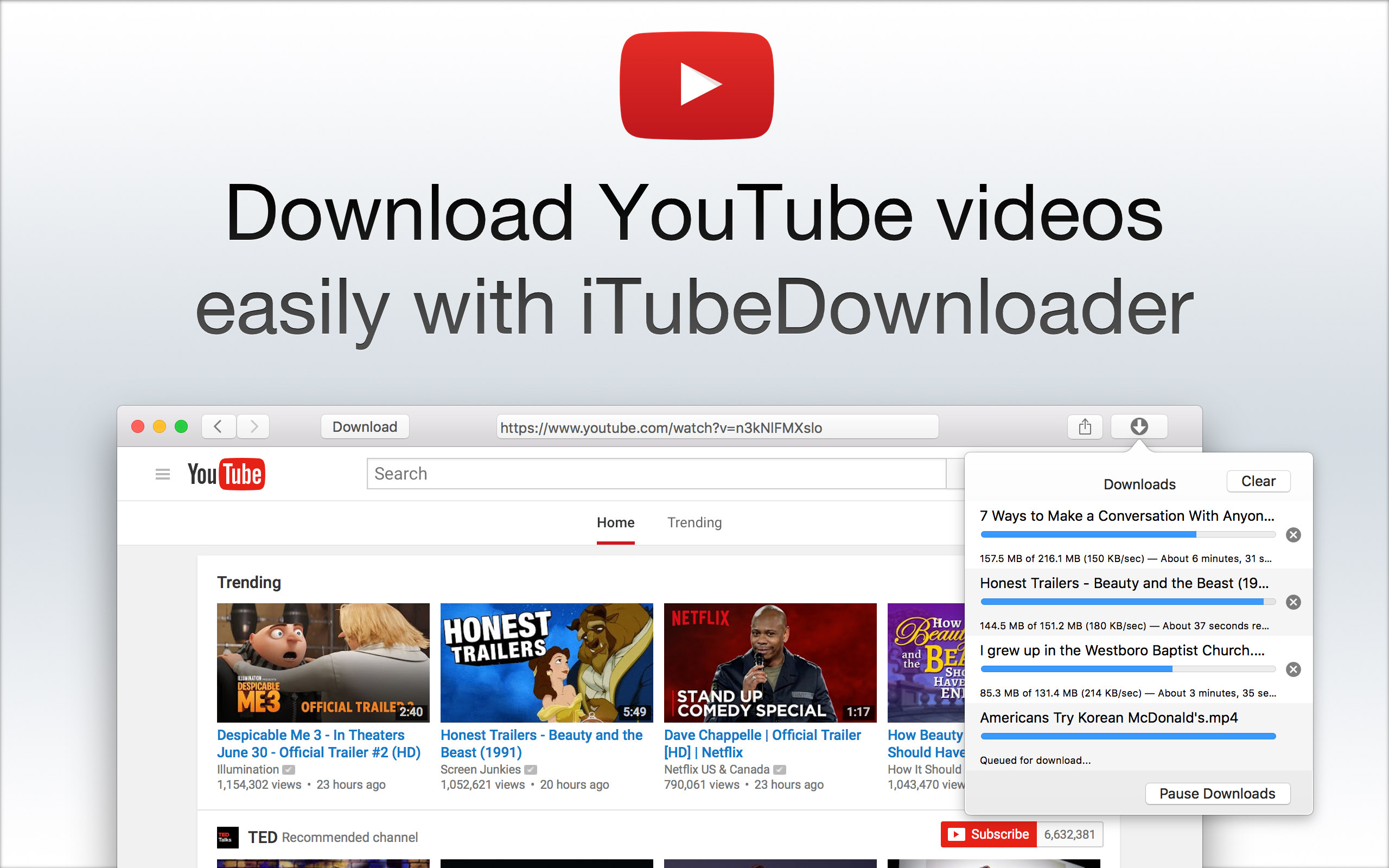 iTubeDownloader 6 gallery image