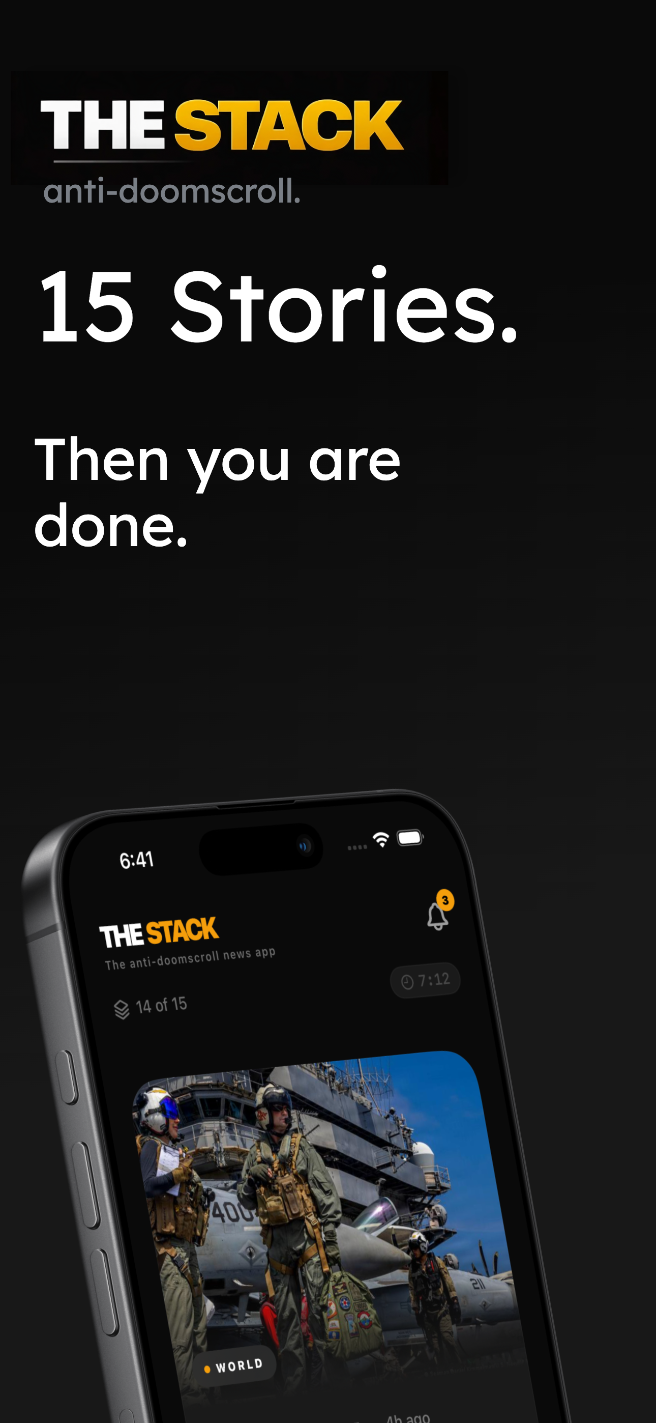 The Stack – Anti-Doomscroll News gallery image