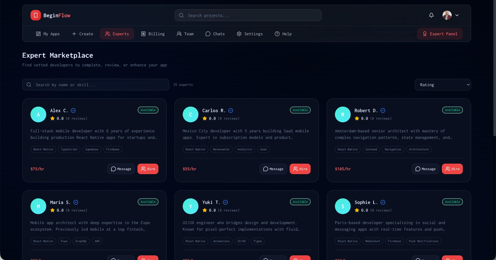 BeginFlow screenshot 4