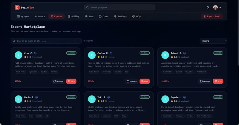 BeginFlow screenshot 4