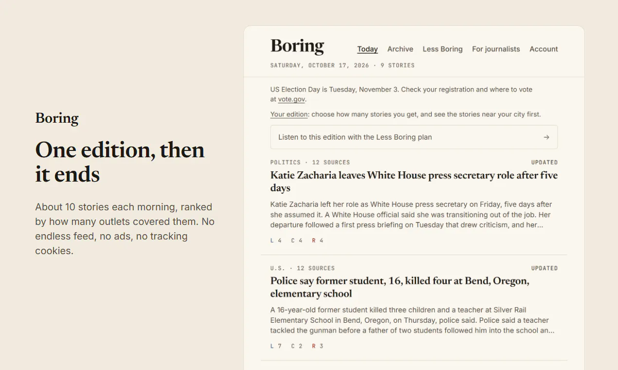 Boring gallery image