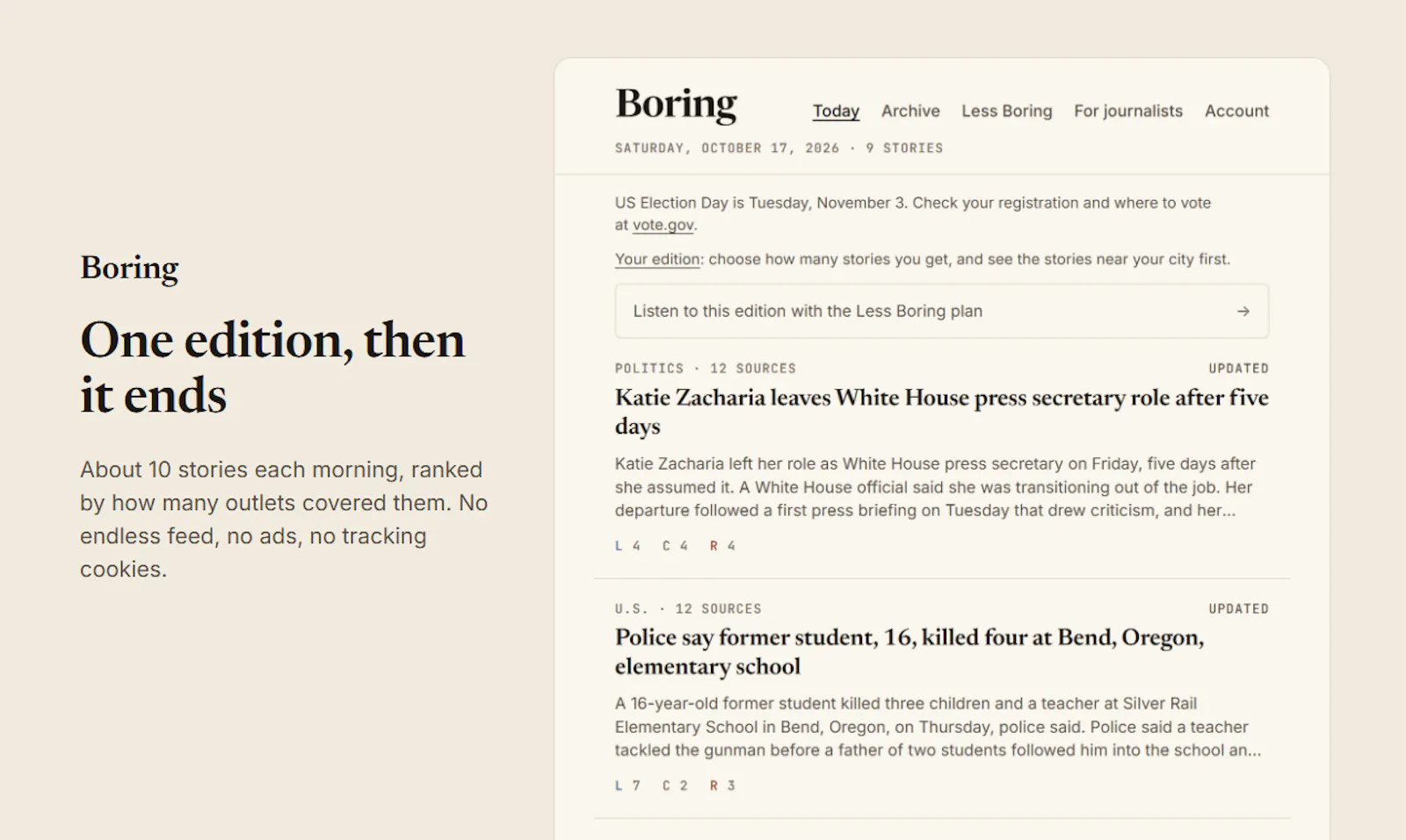 Boring screenshot 1