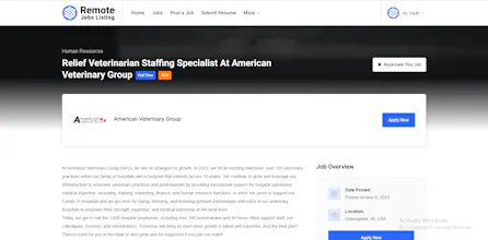 Remote Jobs Listing gallery image