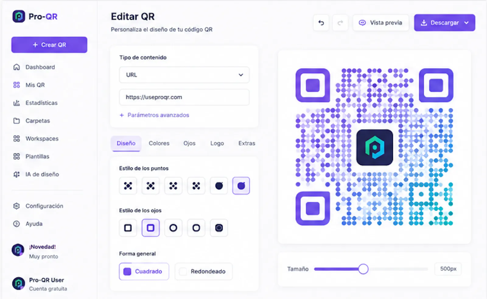 Pro-QR screenshot 3
