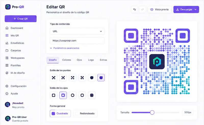 Pro-QR screenshot 3