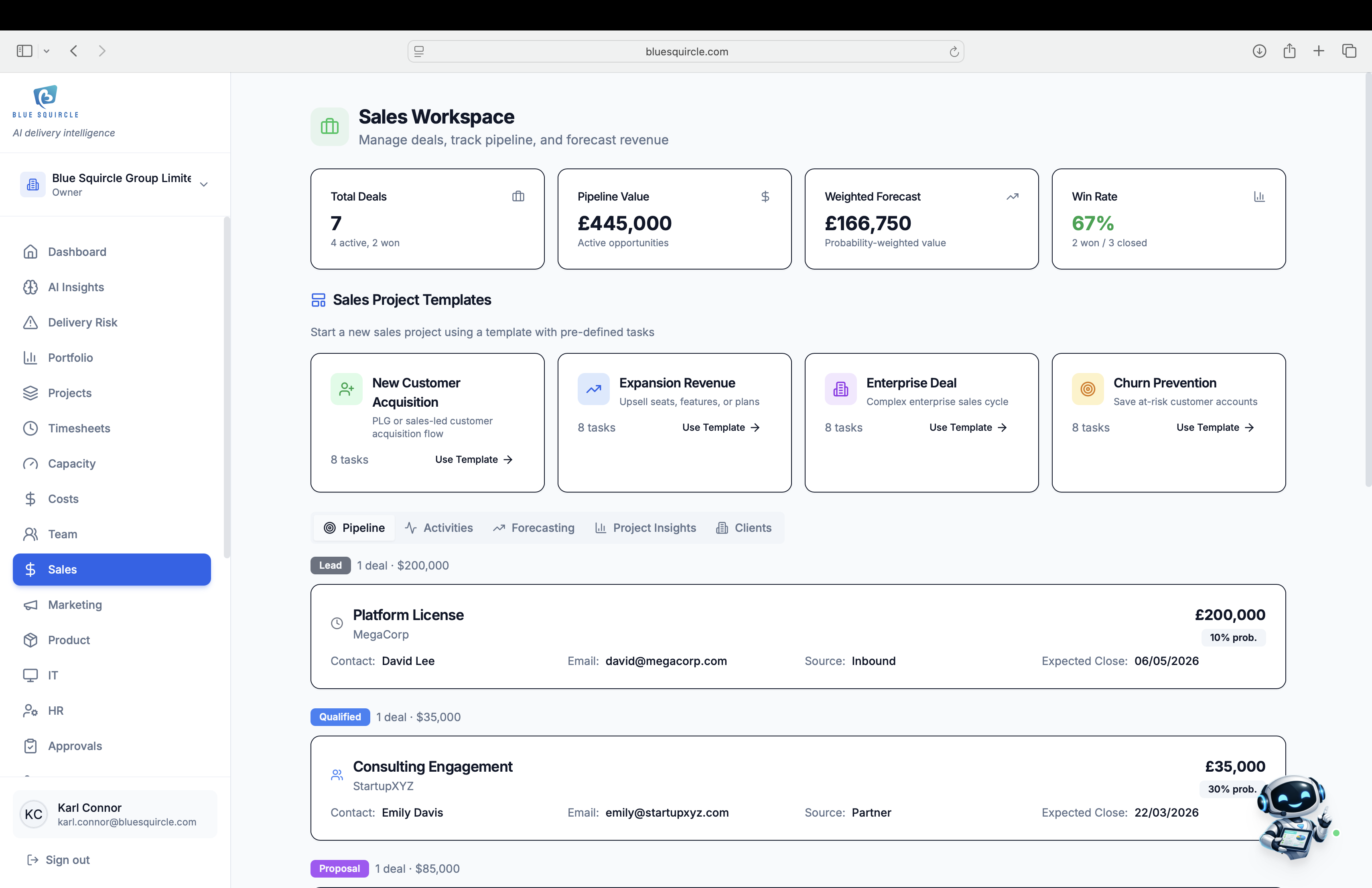 Blue Squircle gallery image
