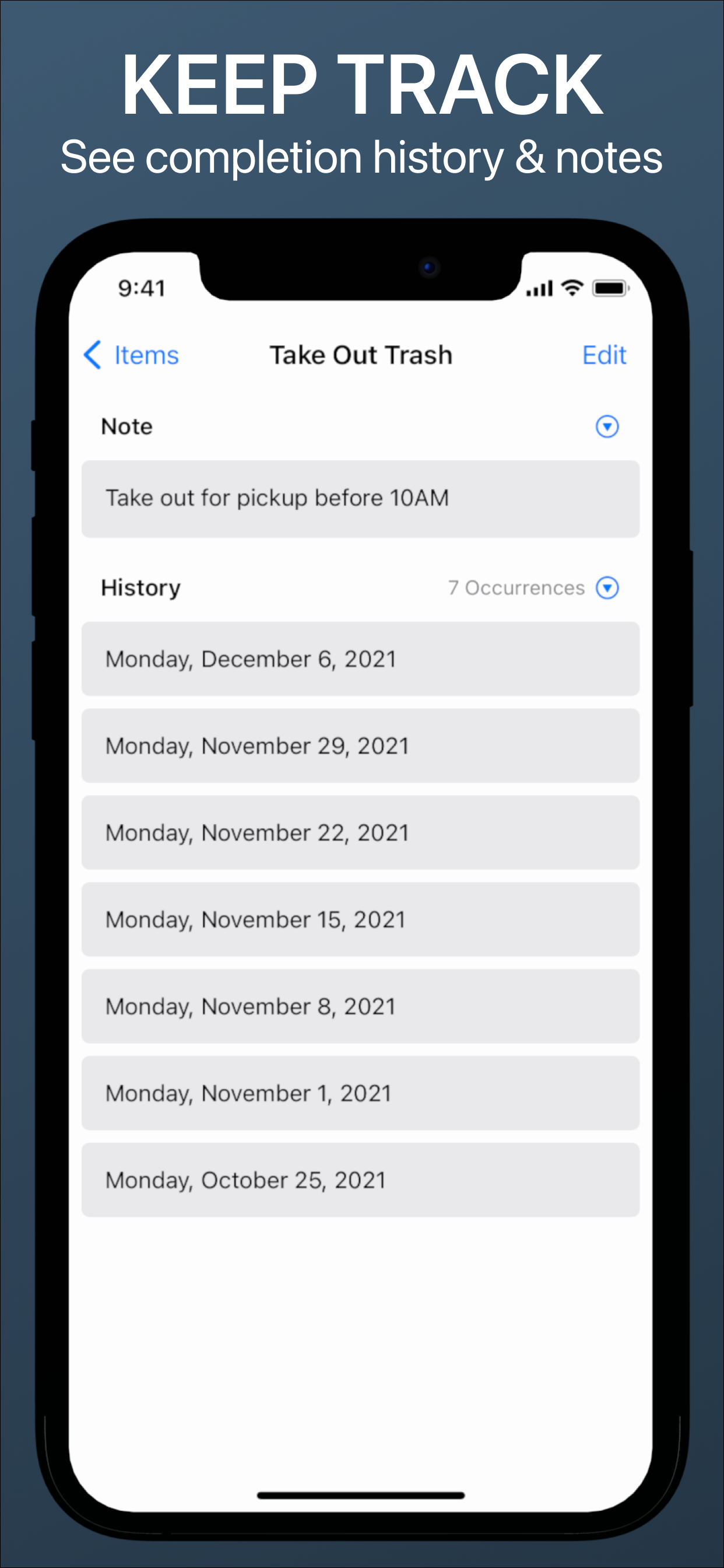 Recurrence gallery image