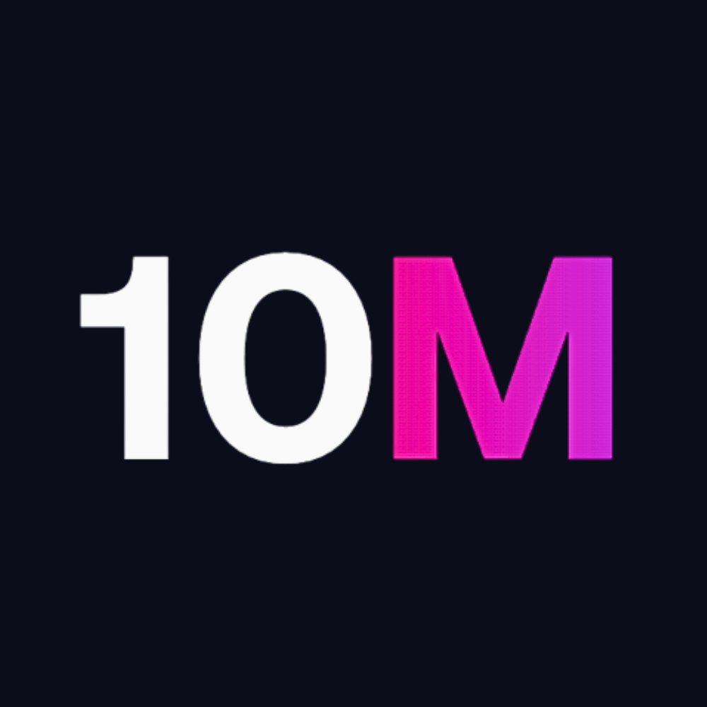 10MillionPixels - Product Hunt launch logo