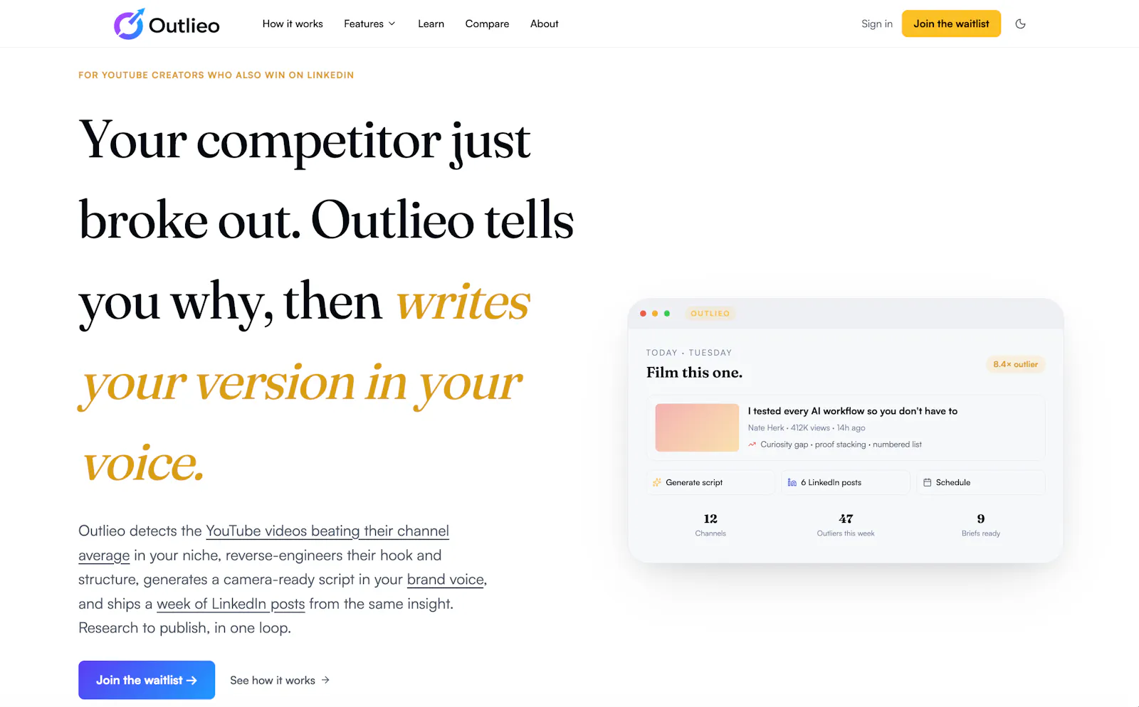 Outlieo screenshot 3