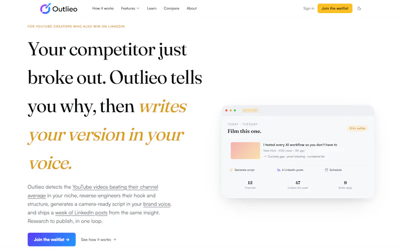 Outlieo screenshot 3