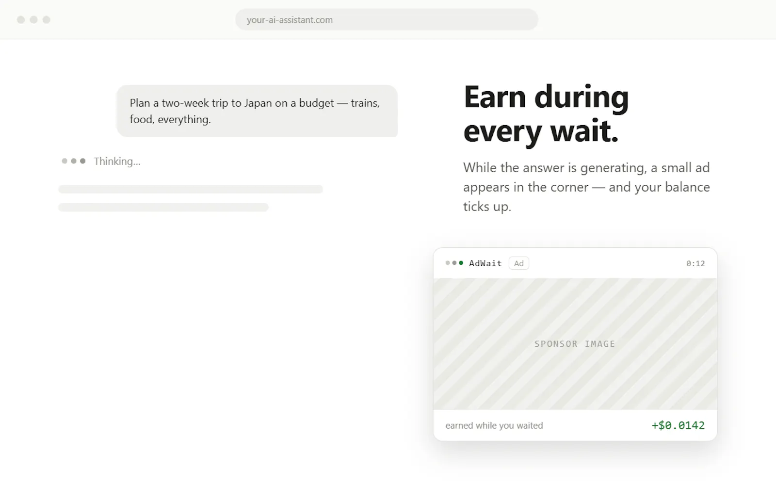 AdWait screenshot 2