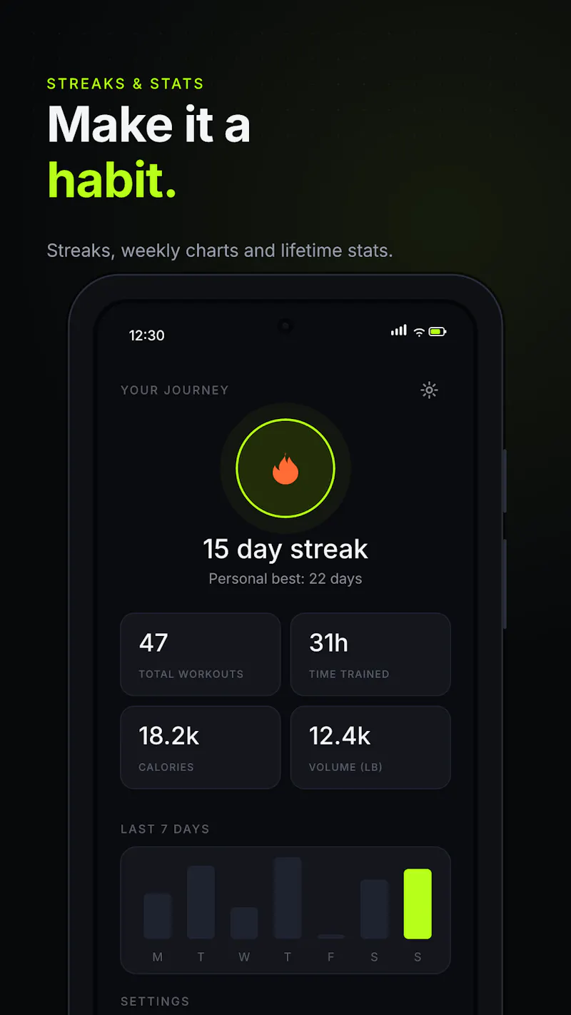 HomeGym: Home Workout Plan screenshot 2