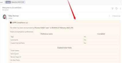 GDPR Compliance for Zendesk gallery image