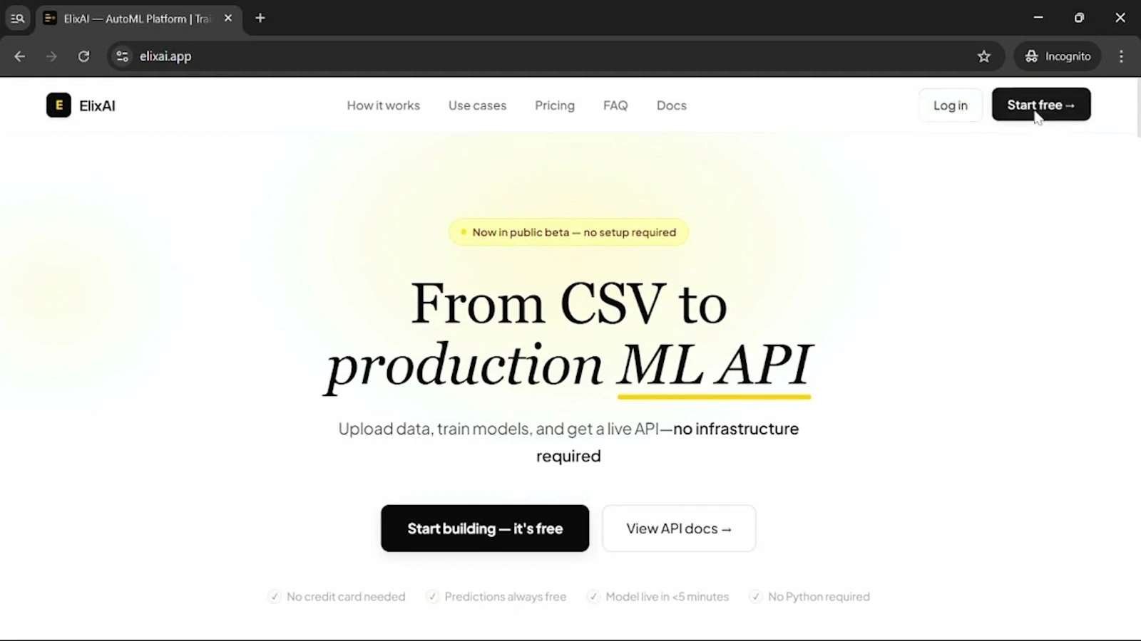 ElixAI screenshot 1 (video preview)