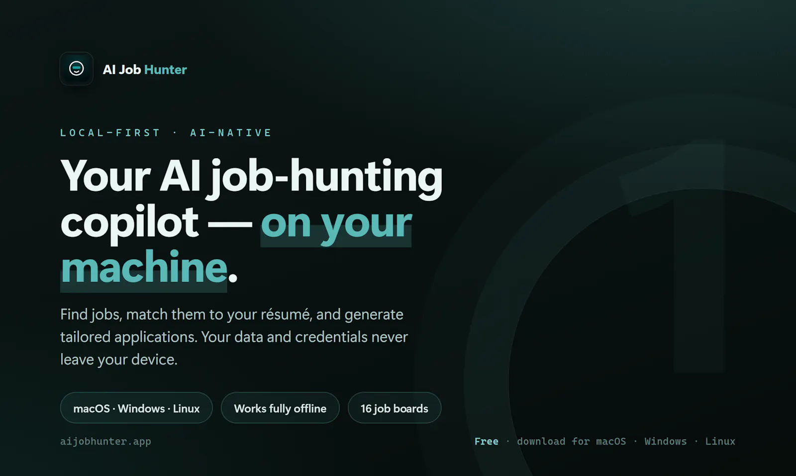 AI Job Hunter screenshot 1