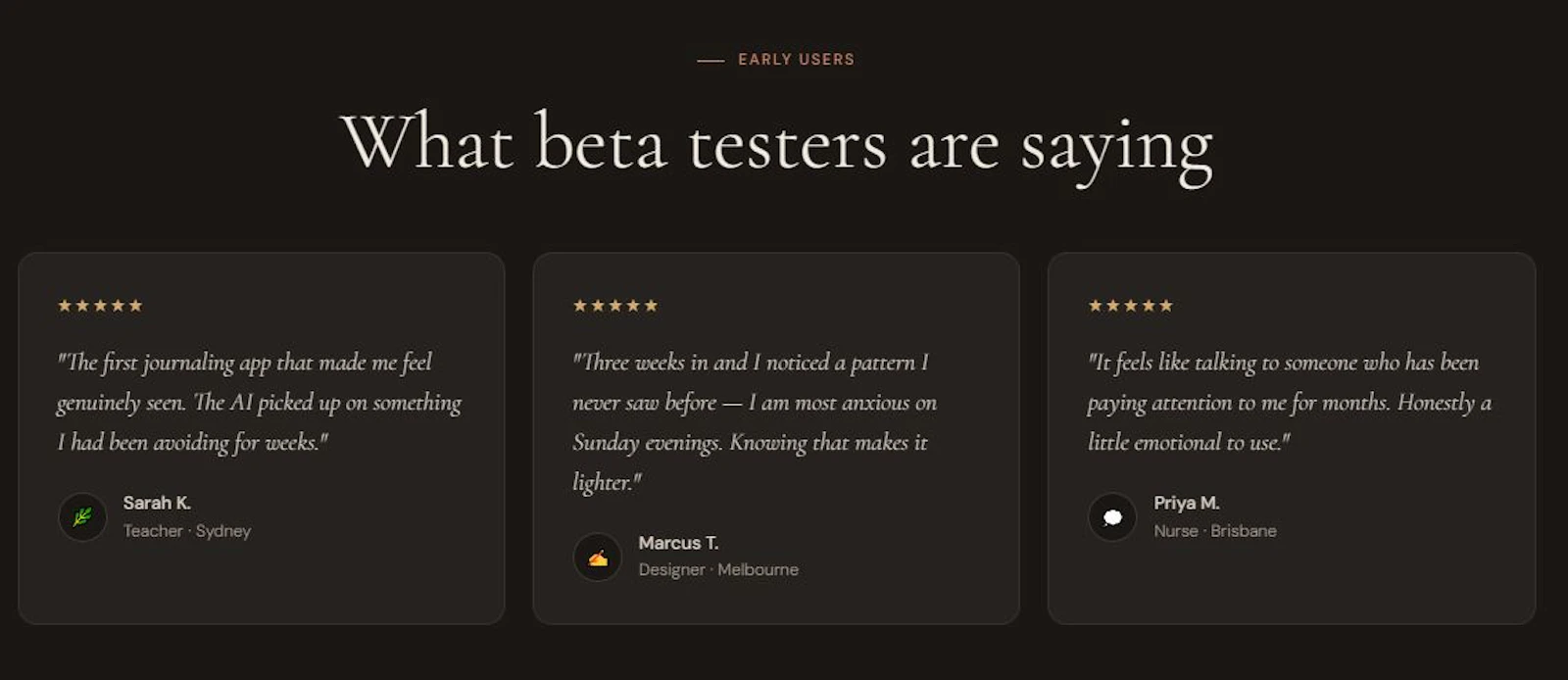 Reflekt — The journal that writes back screenshot 6