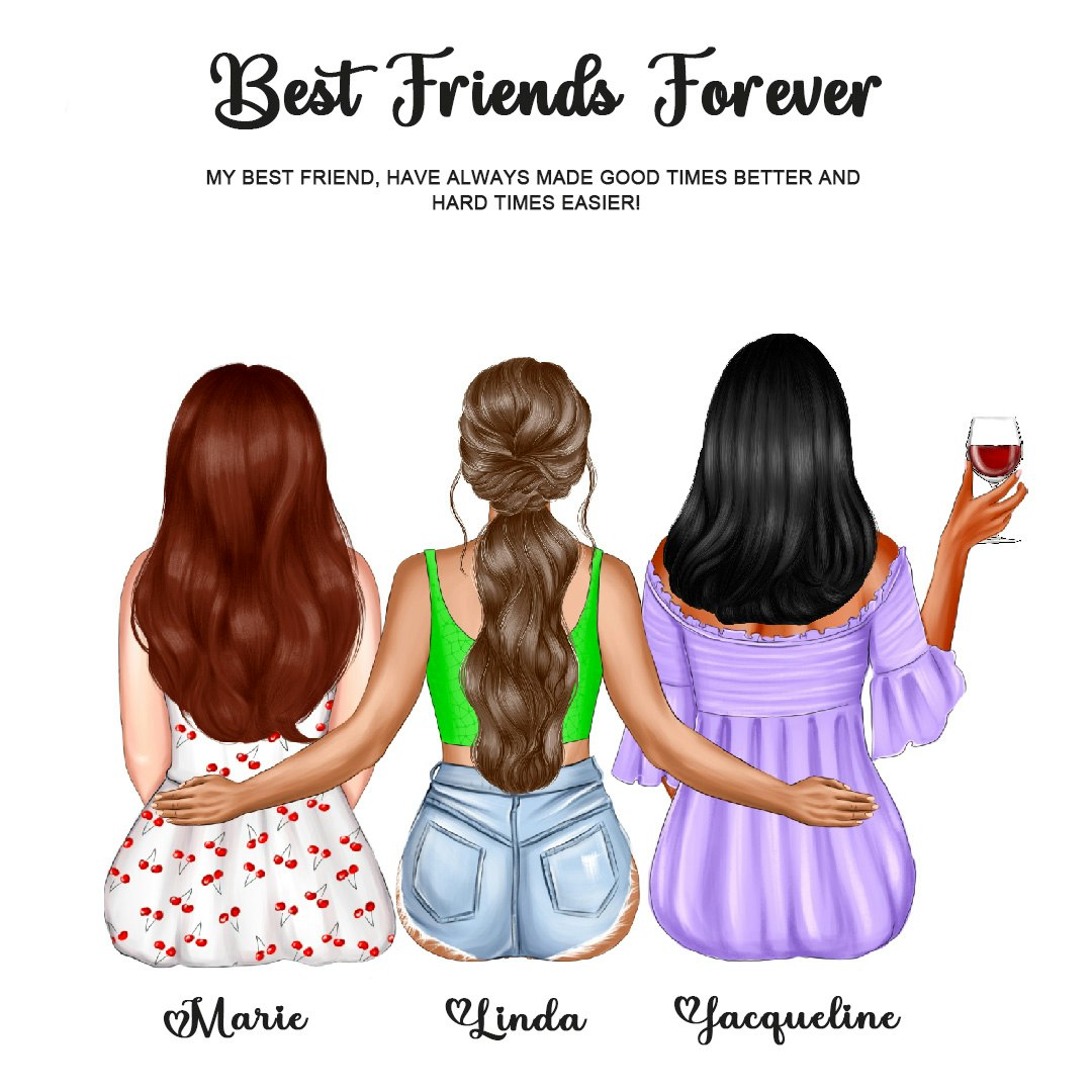 Personalized cartoon portrait gifts