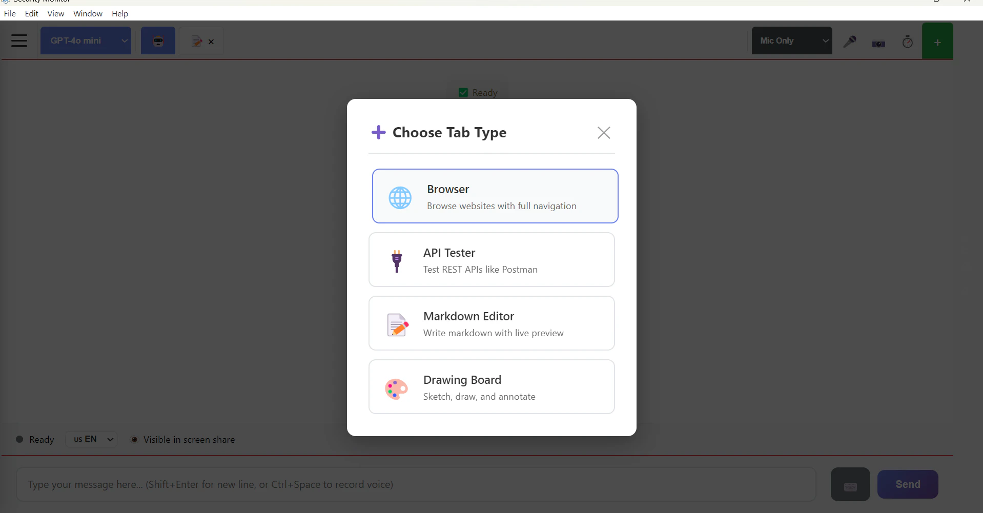 innervoice-ai-assistant screenshot 1