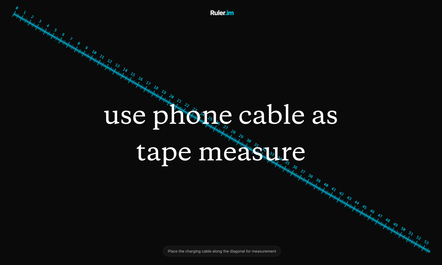 Ruler.im - Screenshot 2 showing product features and functionality