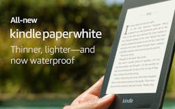 The new Kindle Paperwhite media 1