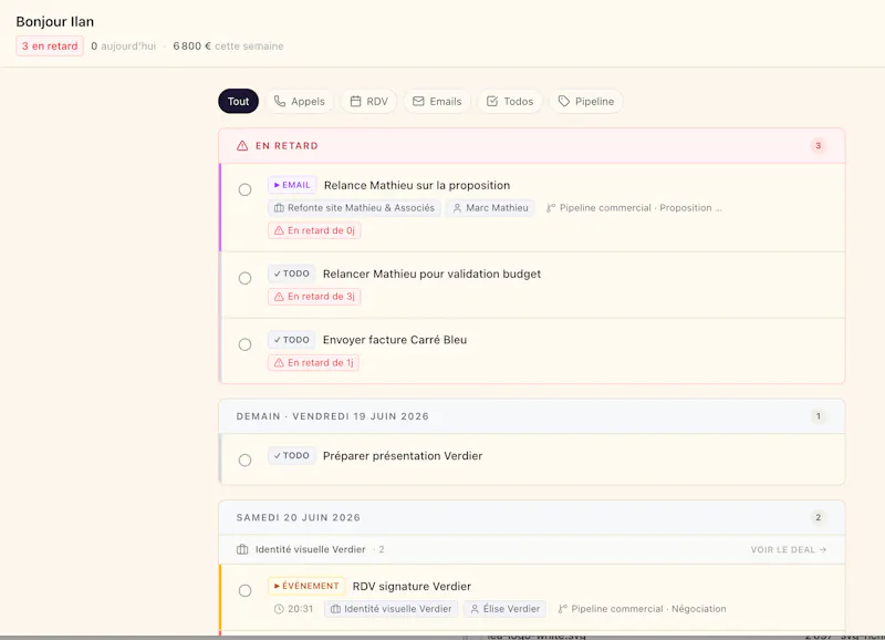Lea CRM screenshot 3