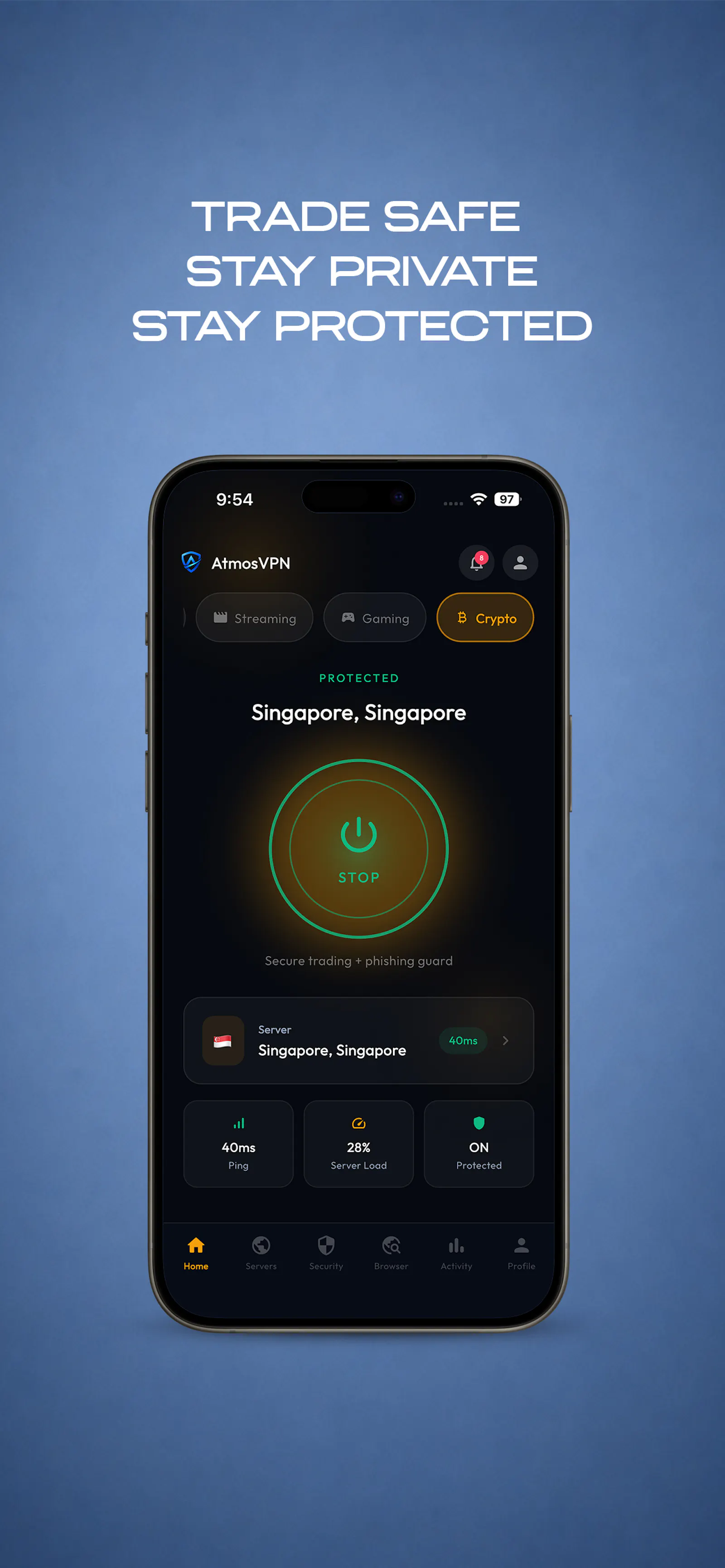 AtmosVPN: Secure VPN screenshot 4