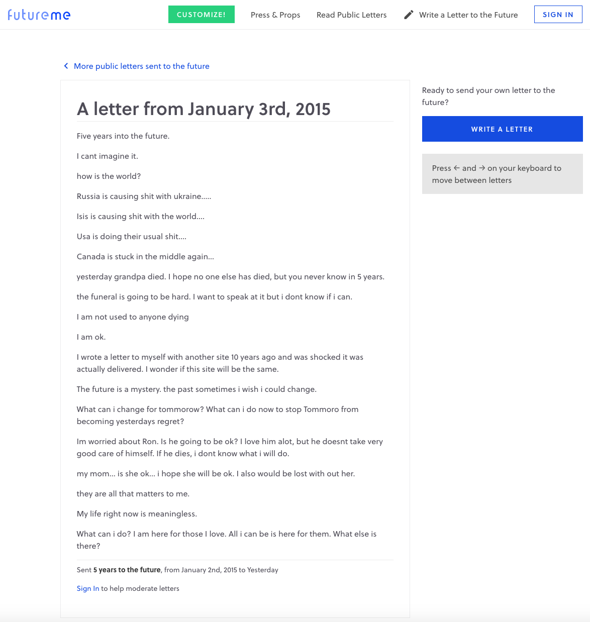 Future Me gallery image