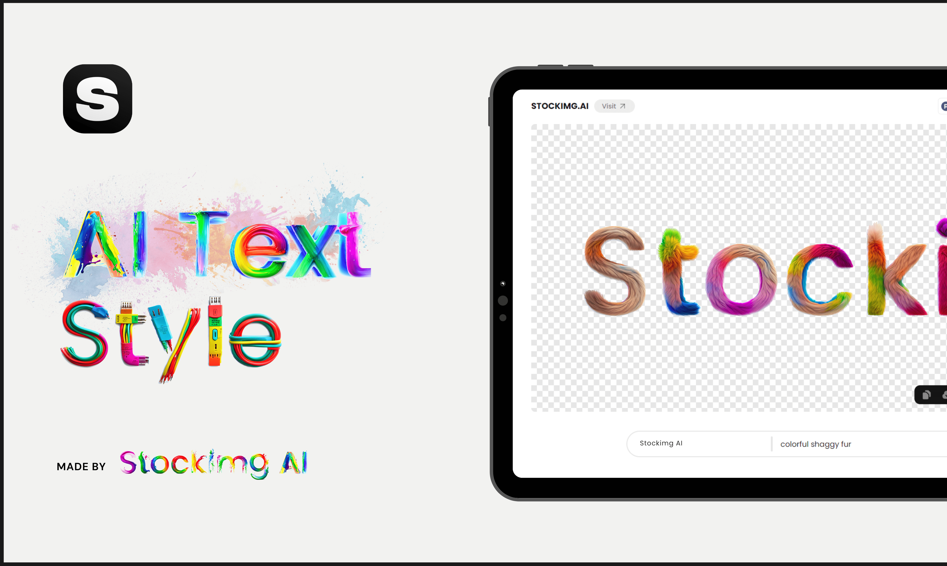 Mídia 1 de Estilos de texto da IA por Stockimg ai