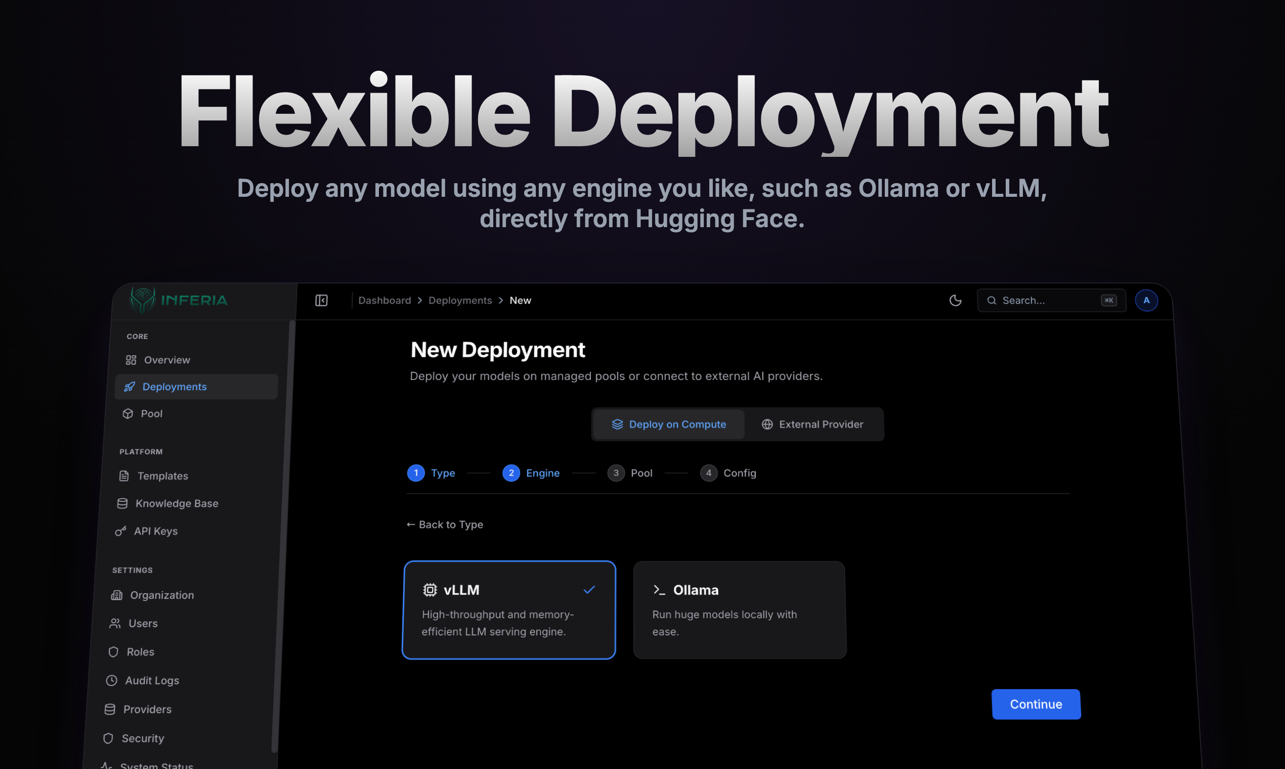 InferiaLLM gallery image