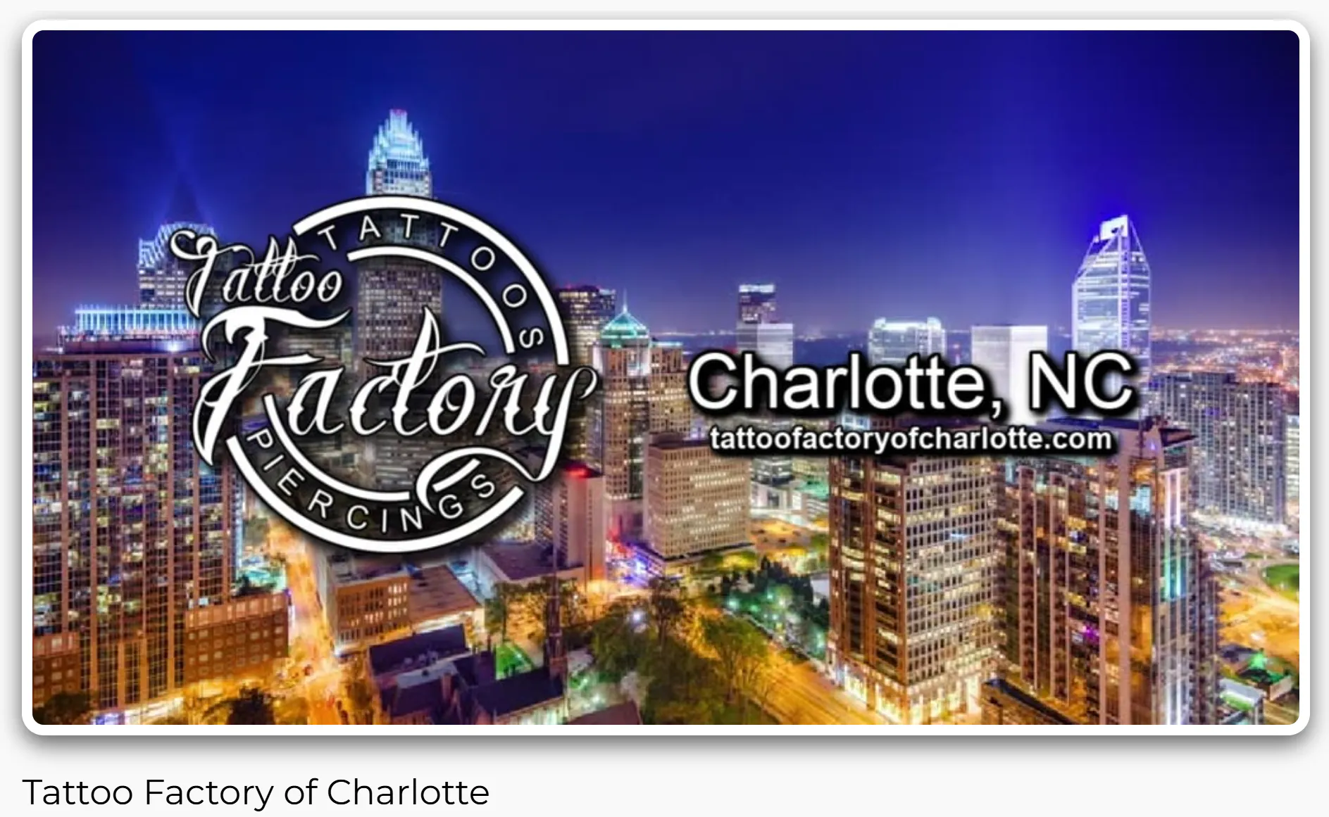 Tattoo Factory of Charlotte screenshot