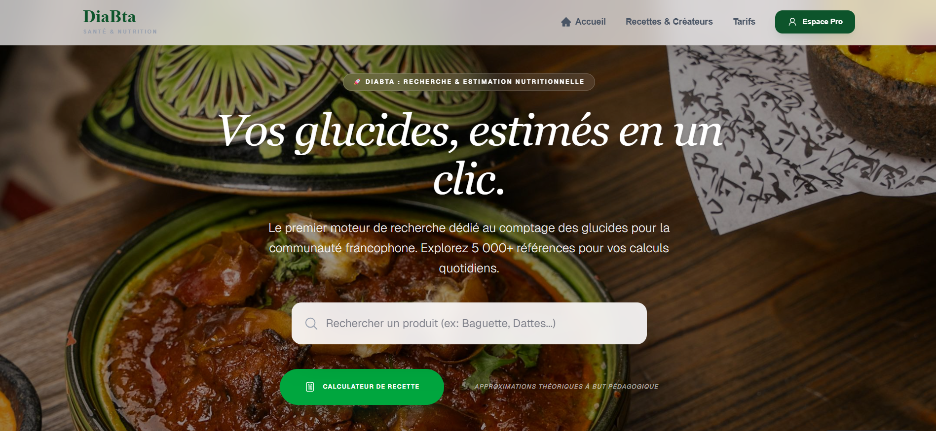 DíaBta - Main product screenshot demonstrating key features and user interface