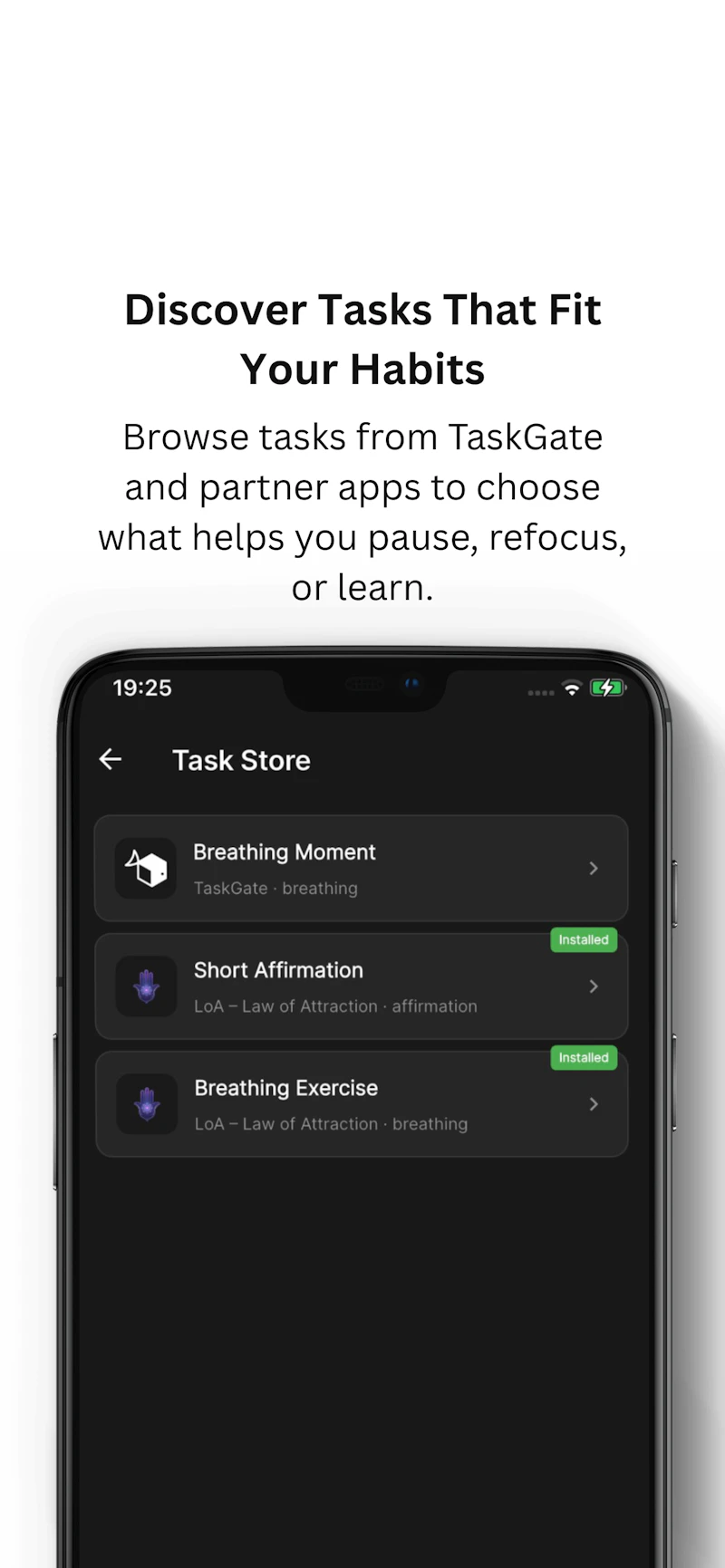 TaskGate screenshot 2