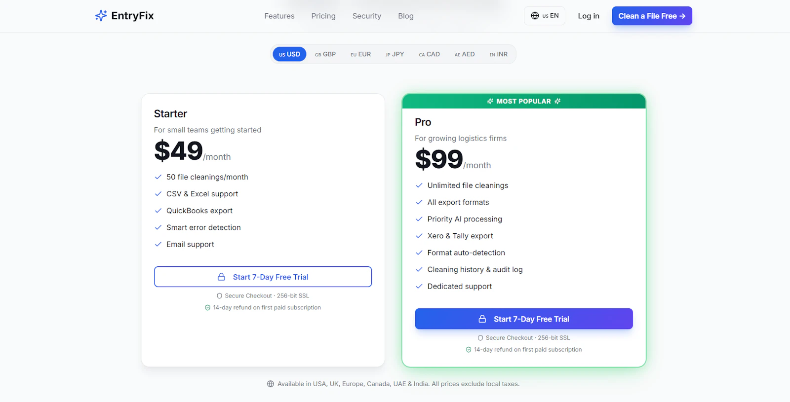 Entry Fix screenshot 4