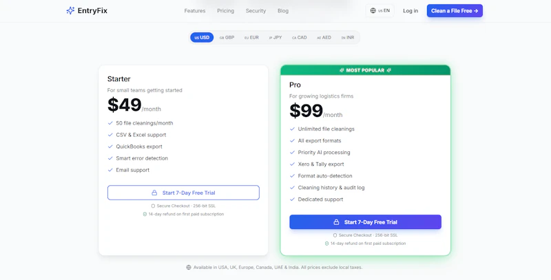 Entry Fix screenshot 4