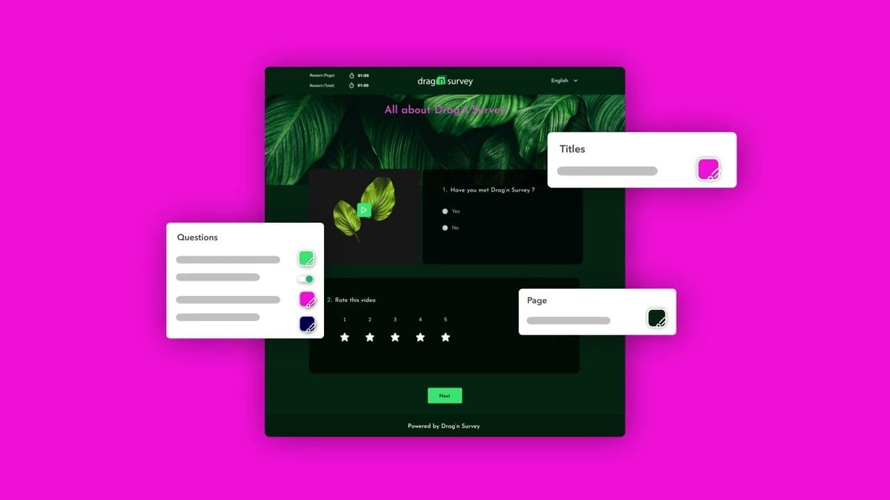 Drag'n Survey AI Agent gallery image