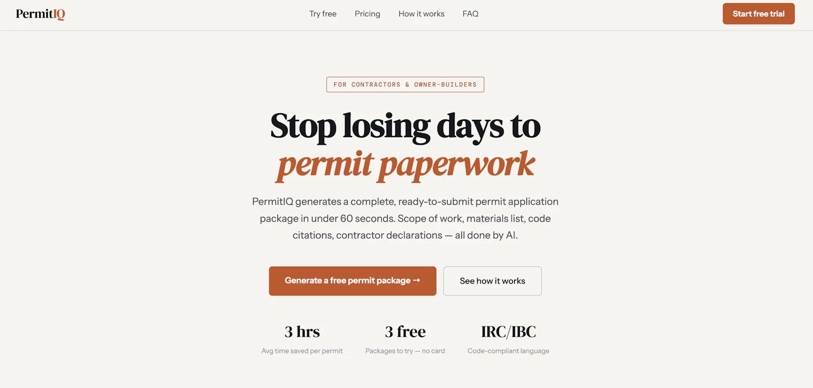 PermitIQ screenshot 1