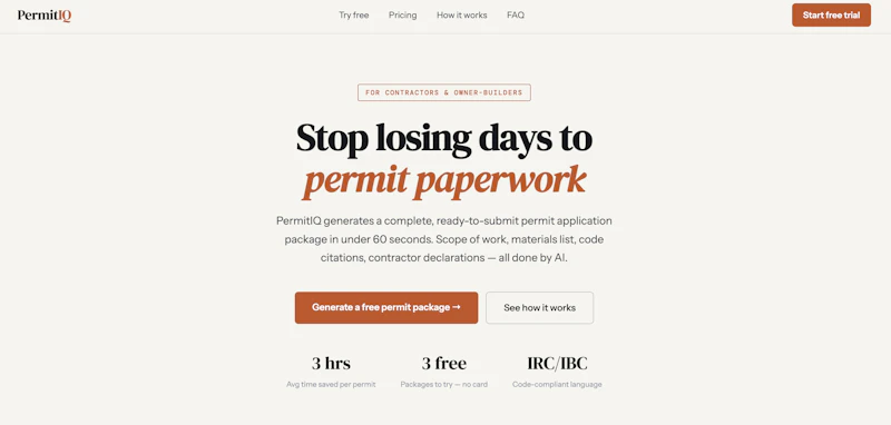PermitIQ screenshot 1