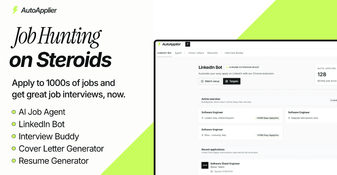 AutoApplier AI Job Agent gallery image