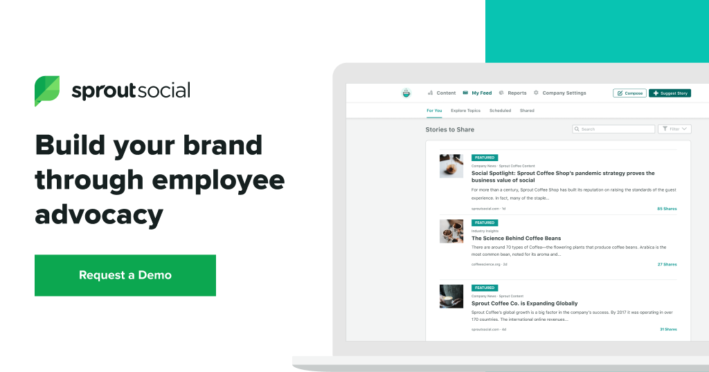 Sprout Social Employee Advocacy gallery image