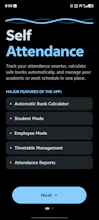 self attendance app built for student gallery image