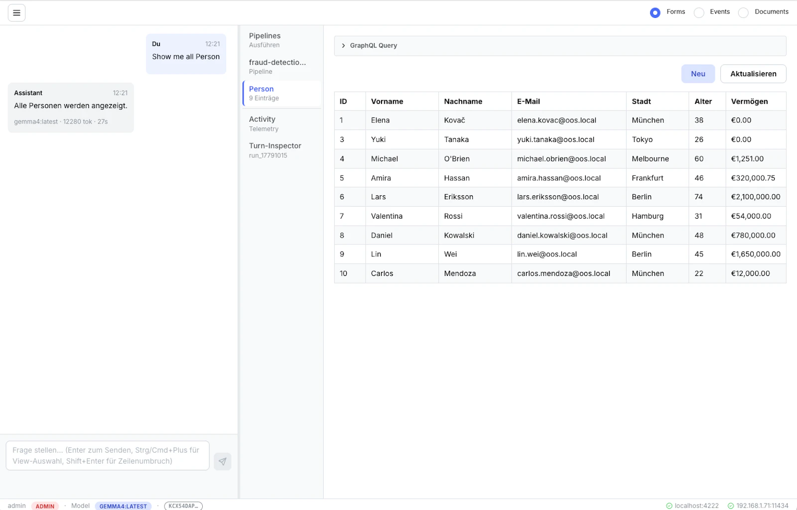 Onisin OS screenshot 1