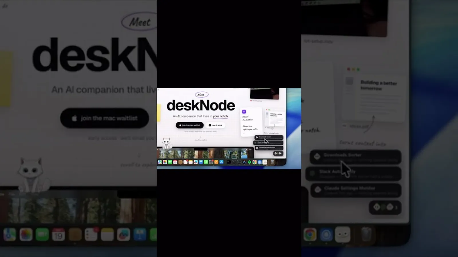 deskNode screenshot 1 (video preview)