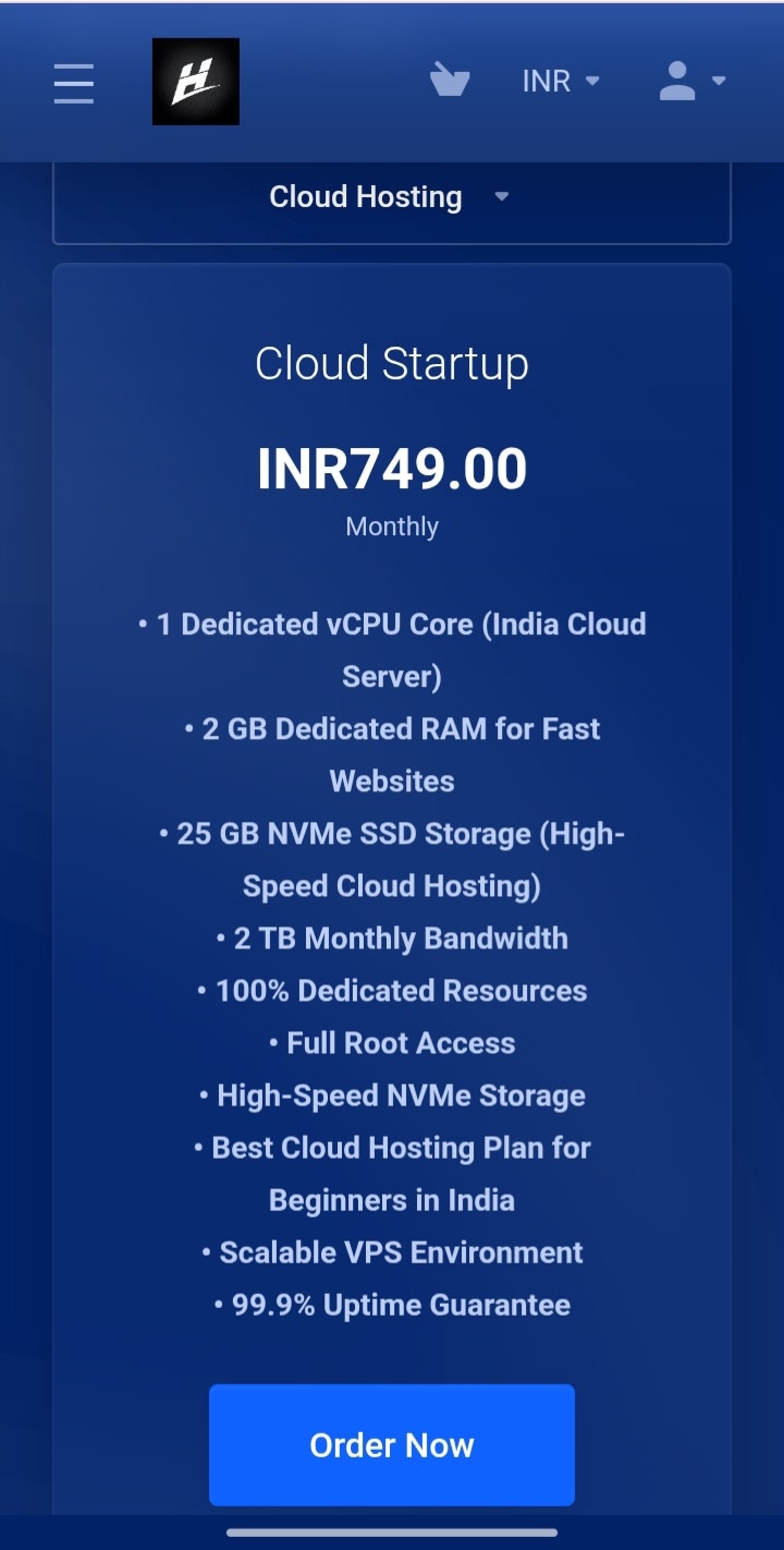 HostVeda Cloud™ - Main product screenshot demonstrating key features and user interface