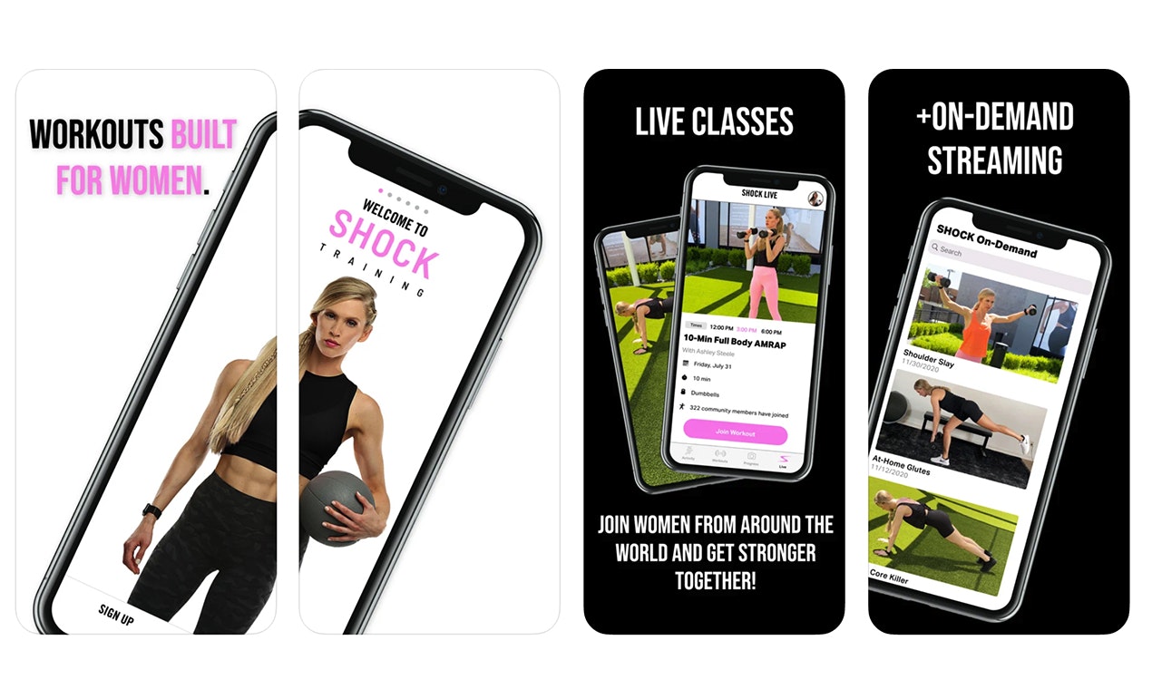 SHOCK: Fitness App For Women gallery image
