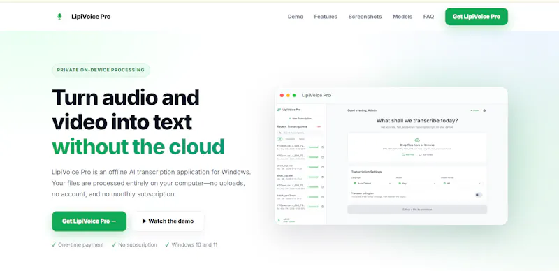 LipiVoice Pro screenshot 5