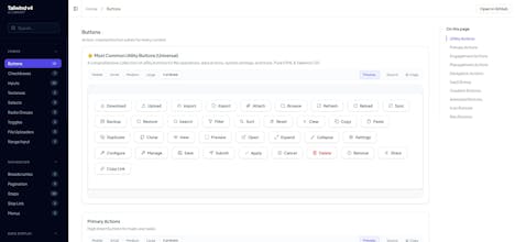 Tailwind UI Components gallery image