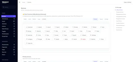 Tailwind UI Components gallery image