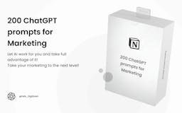 200 ChatGPT 4.0 prompts for Marketing media 1